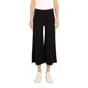 THEORY HENRIET K. LUSTRATE WIDE LEG CROP PANTS WOMEN'S SIZE LARGE